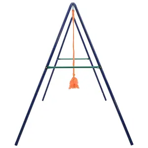 Berkfield Swing Set with 2 Seats Steel