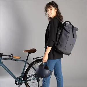 Decathlon 27L Bike Panniers Backpack - Black