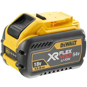 2 x Dewalt DCB548 18v / 54v XR Flexvolt 12.0ah Battery DCB548-XJ Flex Volt