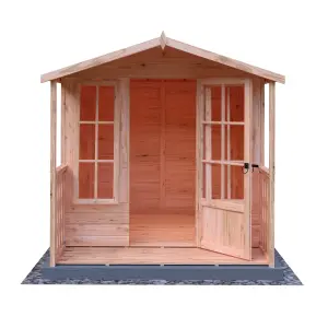 Shire Chatsworth 7x8ft Summerhouse Single Door 12mm T&G