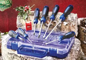 Faithfull Soft Grip Screwdriver Set (8 Pieces) - XMS24SDRIVER