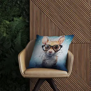 Splashart Doormouse Outdoor Cushion 45cm x 45cm