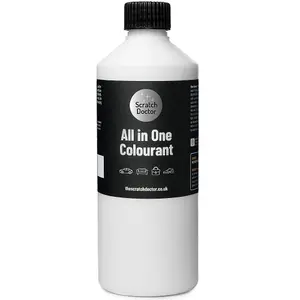 Scratch Doctor All In One Leather Colourant, Leather Dye, Leather Paint 500ml White