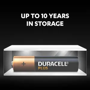 Duracell Plus AAA Batteries, Pack of 8