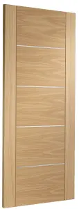 Internal Portici Oak Pre-Finished Fire Door 1981 x 762 x 44mm (30")