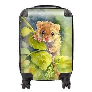 Dormouse Watercolour Suitcase - Mini Cabin