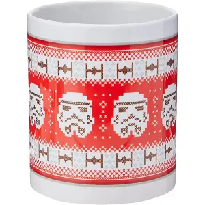 Star Wars Stormtrooper Christmas Mug Red/White (One Size)