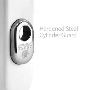 Yale Sparta PAS24 Lever/Lever Door Handle - Long, Chrome (PVD)