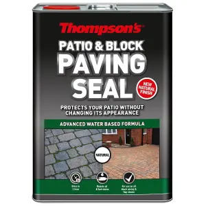 Thompson's Natural Clear Patio & Block Paving Seal 5L