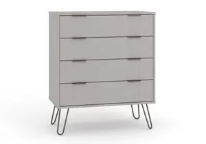 Core Products Augusta Industrial Grey 4 Drawer Chest