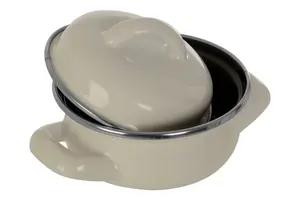 Essentials by Premier Porter 10cm Dia White Mini Casserole Dish