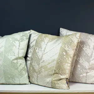 Ashley Wilde Myall Jacquard Leaf Polyester Filled Cushion