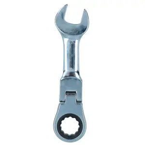 14mm Stubby Flexi Ratchet Combination Spanner Metric Wrench 72 Teeth SPN19