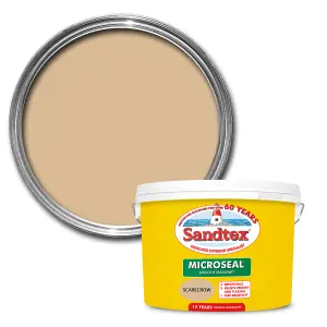 Sandtex Scarecrow Smooth Soft sheen Masonry paint, 10L