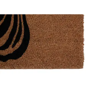 Interiors by Premier Zebra Face Doormat