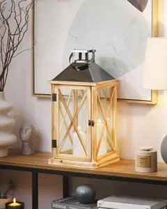 Lantern TELAGA Wood Light Wood