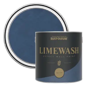 Rust-Oleum Blue Limewash Effect Wall Paint - No.717 2.5L