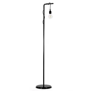 Luminosa Wire Floor Lamp, Black