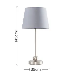 Edelfried 45cm Table Lamp No Bulb