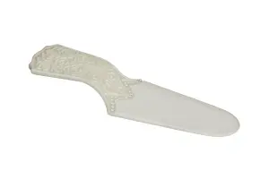 Diamante Georgia Cake Slice With Embossed flower detail