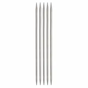 NOVA DP 20X3.75 - Nova Metal: Knitting Pins: Double-Ended: Set of Five: 20cm x 3.75mm - KnitPro