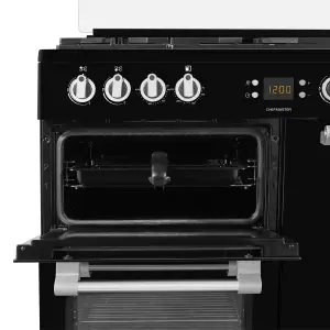 Leisure CC90F531K Freestanding Electric Range cooker with Gas Hob - Black