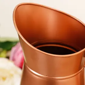 Traditional Watertight Copper Jug Flower Vase