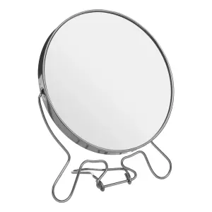 Essentials by Premier Mison Silver Effect 2 Sided Large Shaving Mirror