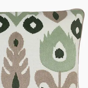 Kaylin Fresh Cushion - Cotton - L50 x W50 x H1 cm - Green