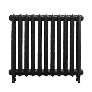 CRANE Ornate Cast Iron Radiator 750mm tall - 8 Sections 606mm - Painted in a stock colour