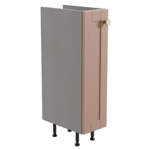 Ashford Matt Dusty pink Shaker Freestanding Base unit (W)195mm (H)820mm