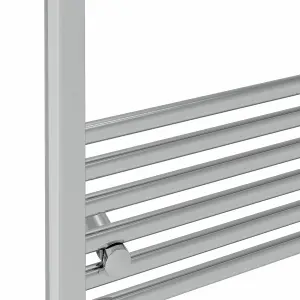 Right Radiators 1000x500 mm Straight Heated Towel Rail Radiator Bathroom Ladder Warmer Chrome