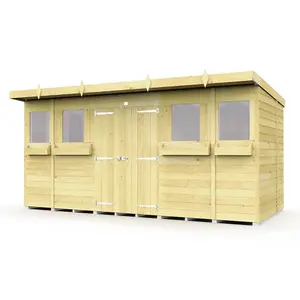 DIY Sheds 14x8 Pent Summer Shed