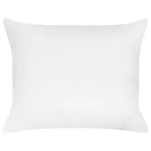 Set of 2 Pillows TRIGLAV Low 50 x 60 cm White