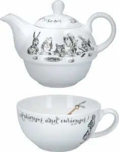 Victoria And Albert Alice In Wonderland Tea for One Teapot