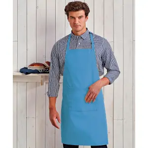 Premier Ladies/Womens Colours Bip Apron With Pocket / Workwear