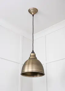 Aged Brass Brindley Pendant Light