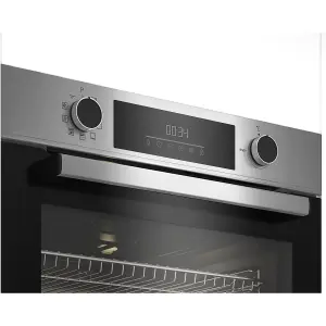 Beko AeroPerfect BBIE12301XMP Built-in Pyrolytic Single Pyrolytic Oven - Stainless steel effect