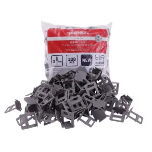 Comensal Tile levelling Clips 2mm - Pack of 200