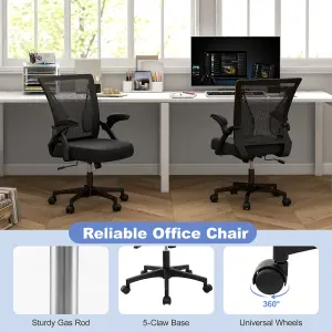 COSTWAY Ergonomic Office Chair Mesh Computer Desk Chair