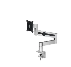 Durable Monitor Mount PRO with Arm for 1 Screen - Desk Clamp Attachment