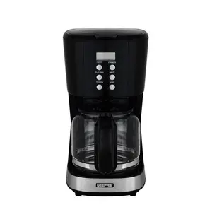 GEEPAS 1.5L Filter Coffee Machine, 900W