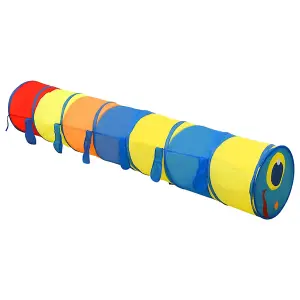 Berkfield Children Play Tunnel Multicolour 245 cm Polyester