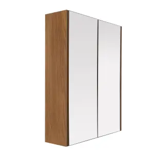 Maison by Premier Vida 2 Door Oak Effect Wall Cabinet