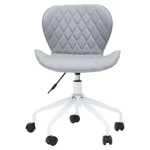 Interiors by Premier Brent Grey And White Home Office Chair