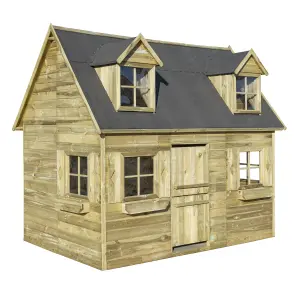 Rowlinson Country Cottage Apex Shiplap Wooden Playhouse