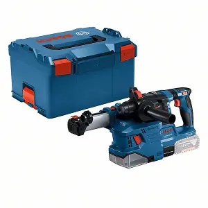 Bosch GBH 18V-22 SDS + Brushless Cordless Rotary Hammer + Dust Extractor + LBOXX