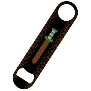 Grindstore Its Dangerous To Go Alone Bar Blade Bottle Opener Brown (One Size)