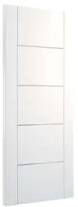 Internal White Pre-Finished Portici Door  - 1981 x 610 x 35mm (24")