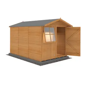 Shire 7x10 Barraca Shiplpa Garden Shed with Single Door and Window